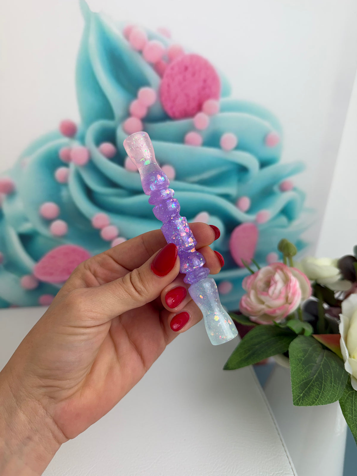 Diamond Painting Stift "Glitterpen" (Schraubgewinde) ohne Aufsatz!