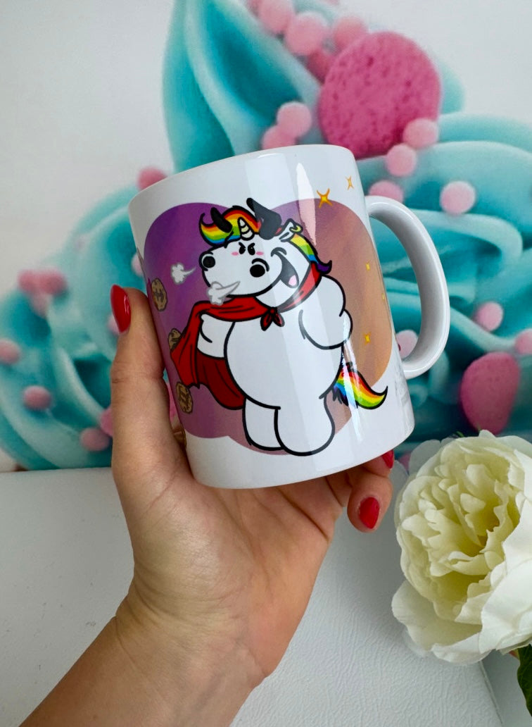 TiniSchnickschnack Pummeleinhorn Sternzeichen "STIER" - Tasse 330ml