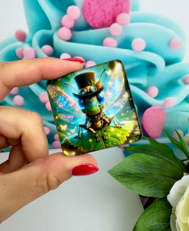 Diamond Painting Cover Minder Grashüpfer "Lord von Hüpf" (CM)