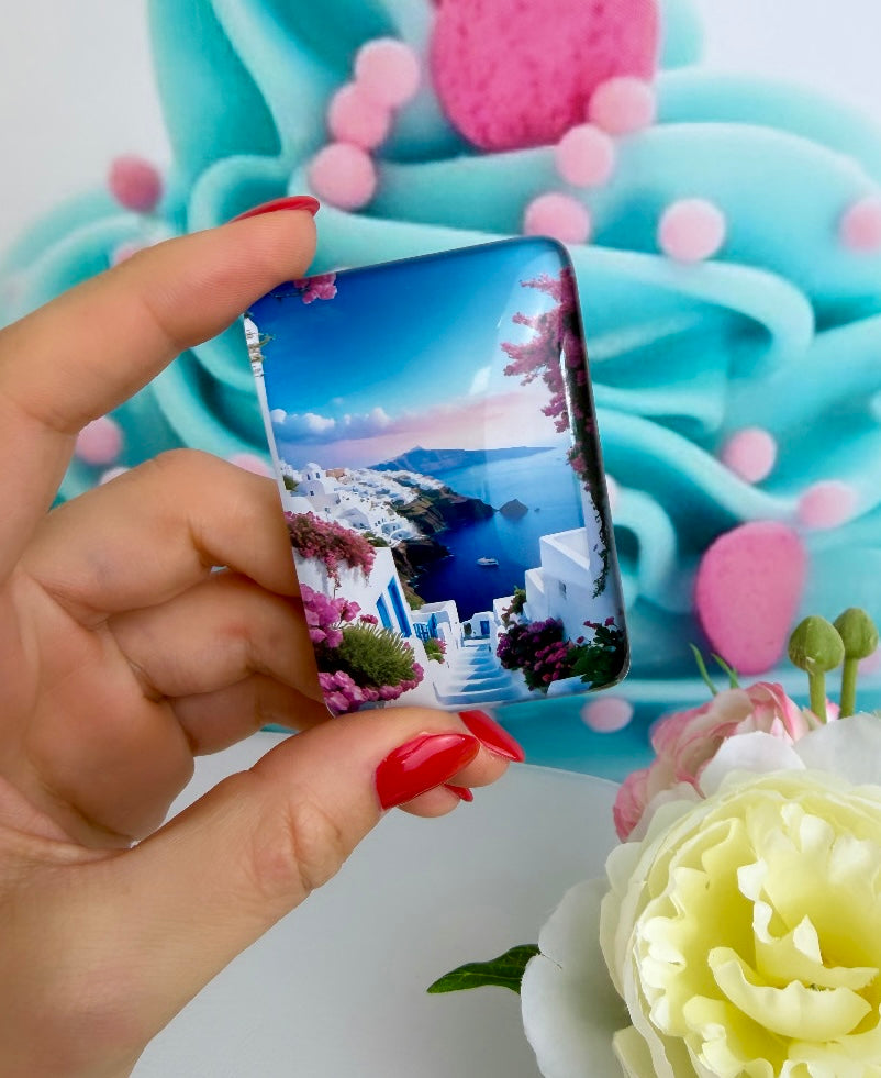 Diamond Painting Cover Minder "Santorini Flair" (CM)