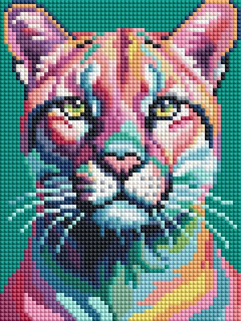 Diamond Painting TiniSchnickschnack Mini Bild "Puma" 15x20cm (Full Feenstaub) TSS-784