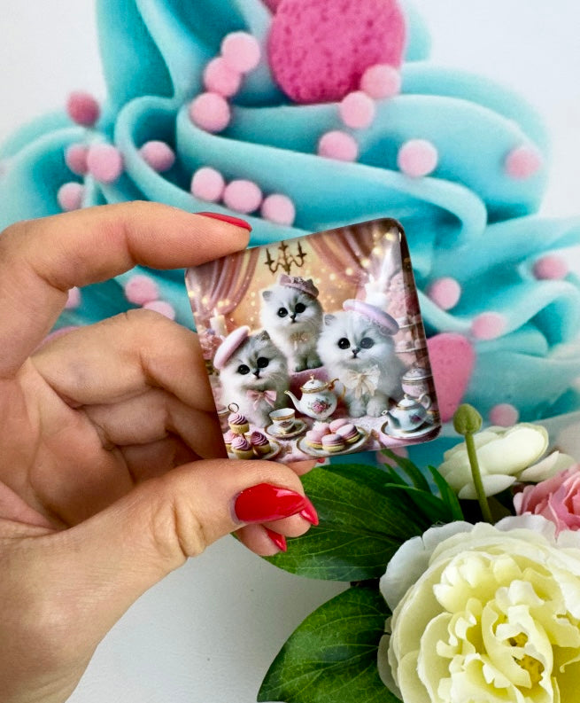 Diamond Painting Cover Minder „Cats in Paris“ (CM)
