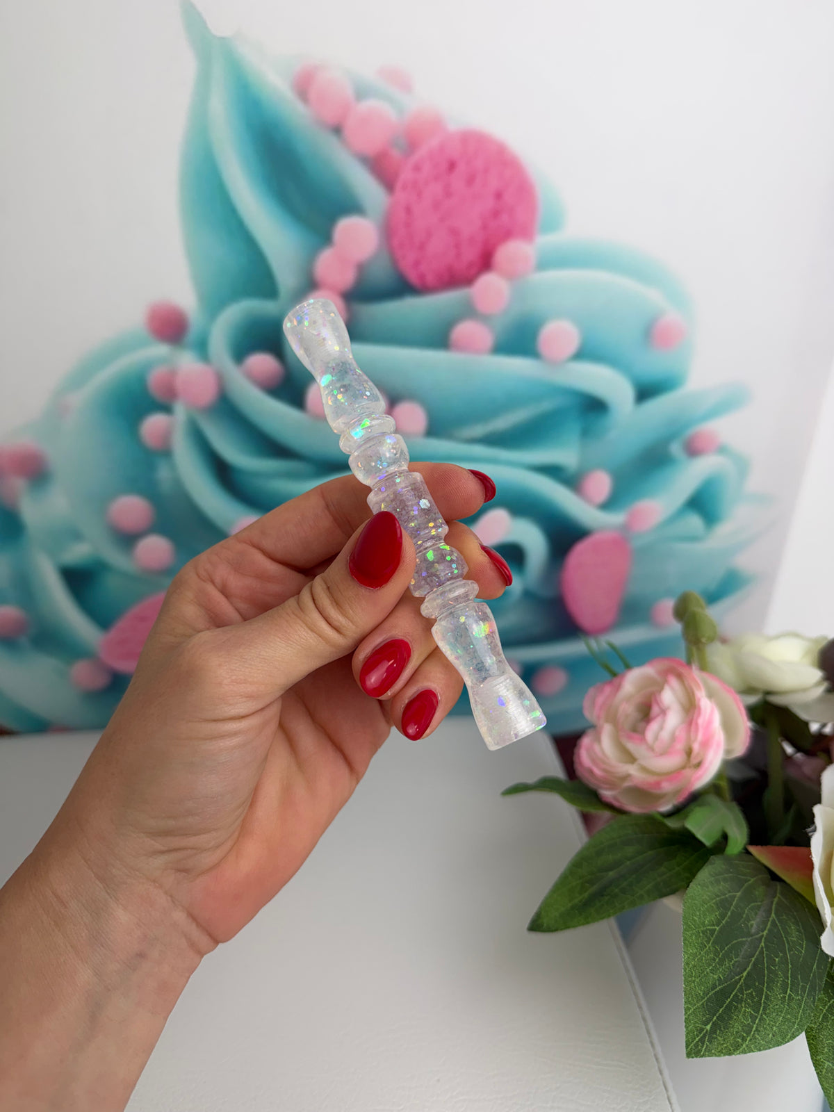 Diamond Painting Stift "Glitterpen" (Schraubgewinde) ohne Aufsatz!