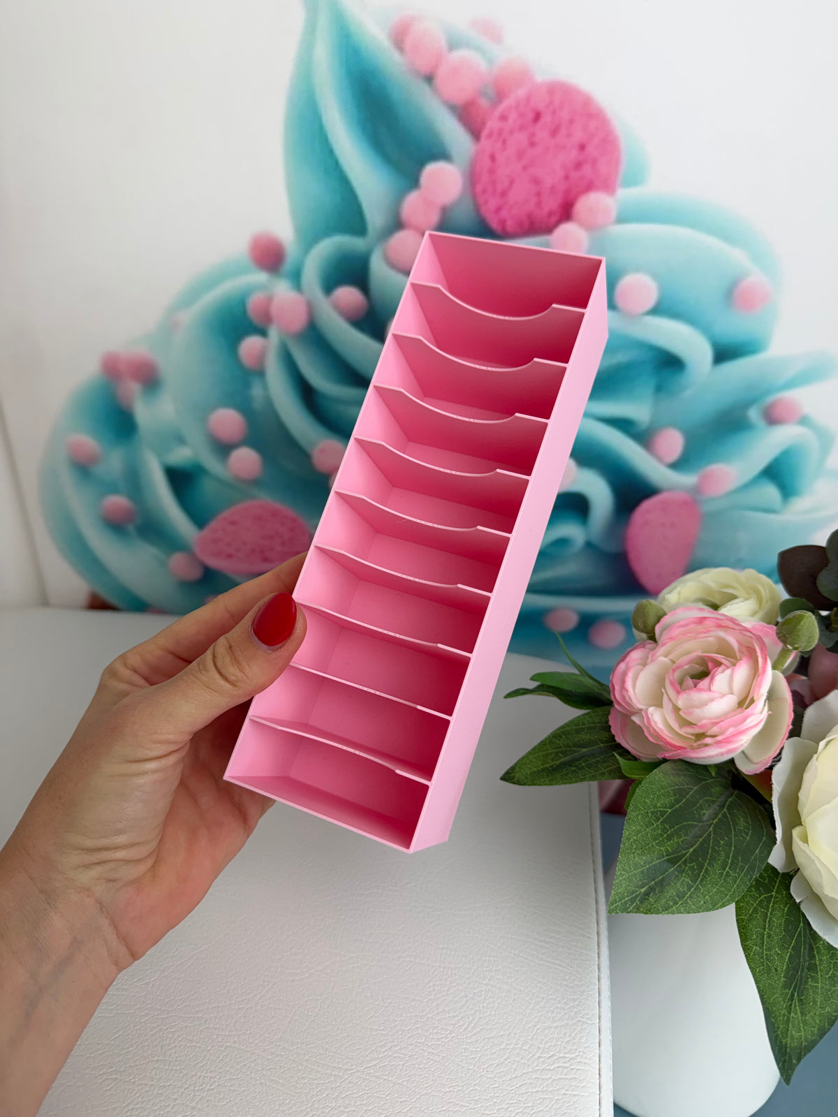Diamond Painting "Bag-Box" (Aufbewahrung für Steinchentüten - 10 Reihen) 3D-Druck
