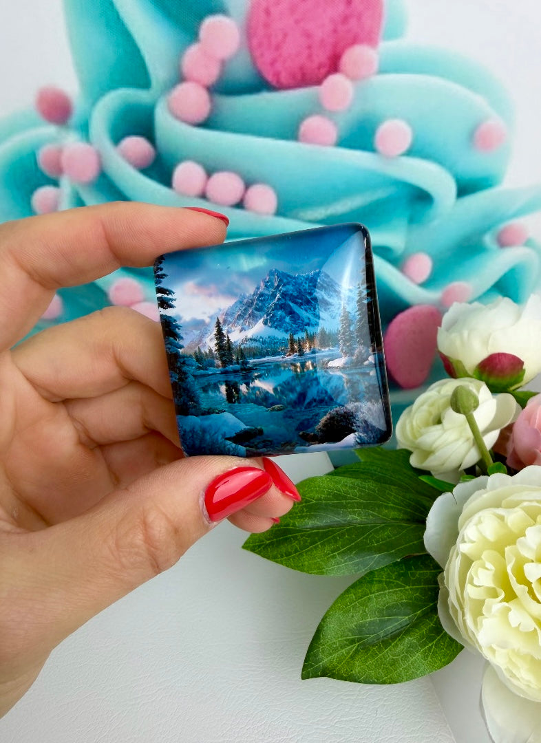 Diamond Painting Cover Minder "Bergidylle" (CM)