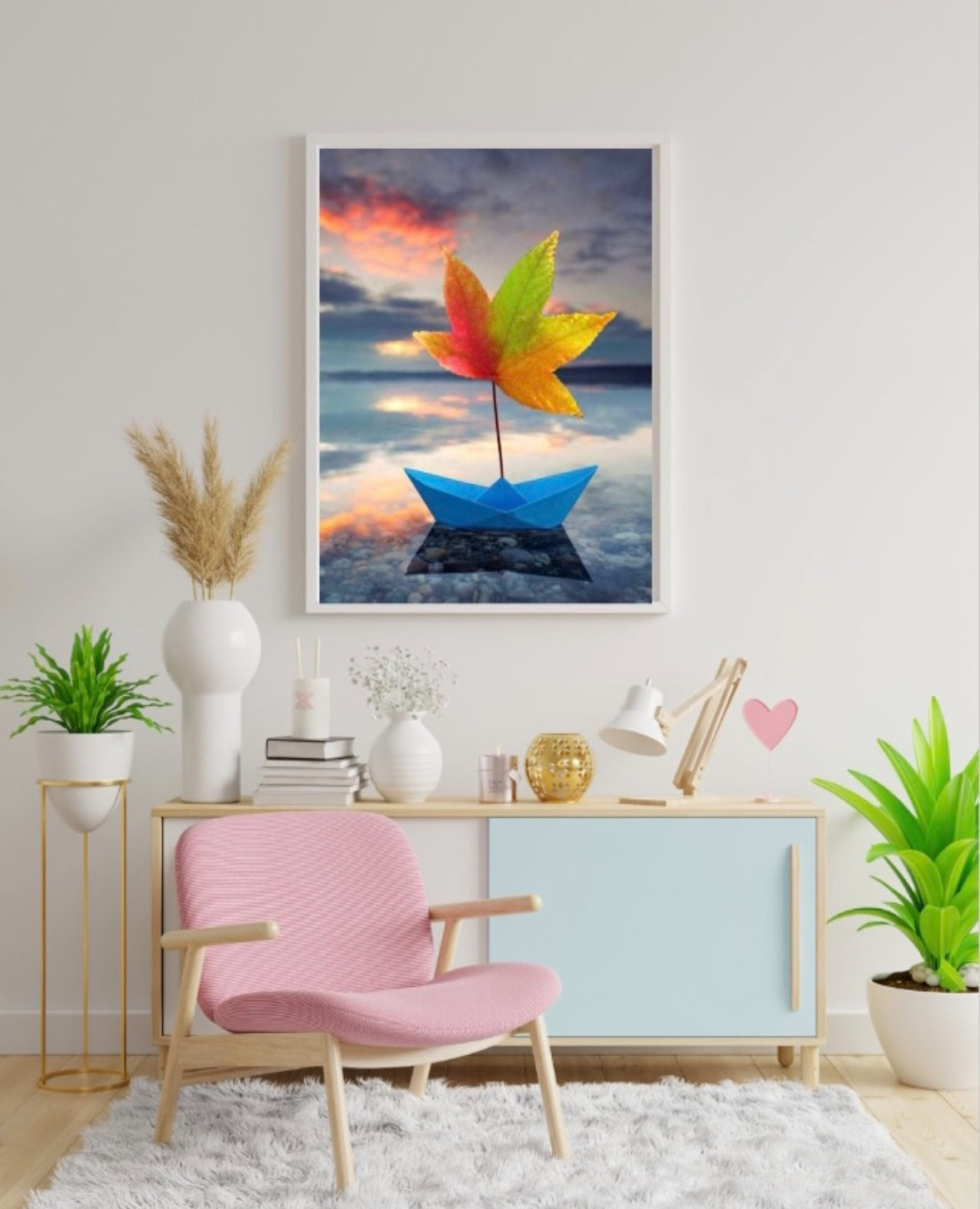Diamond Painting Tinischnickschnack Bild „Herbstklopfen" 50x70cm (inkl. Metallic) TSS-546