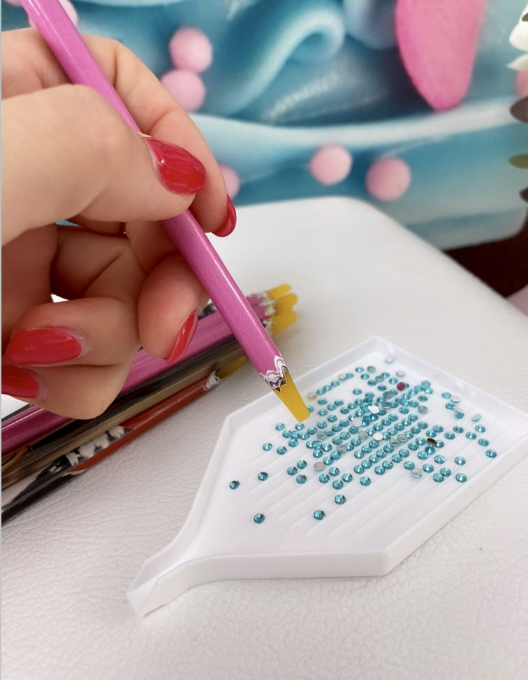 Diamond Painting 2 in 1 "Wachsstift"