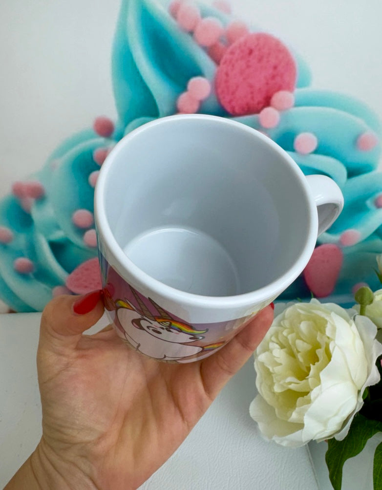TiniSchnickschnack Pummeleinhorn Sternzeichen "STEINBOCK" - Tasse 330ml