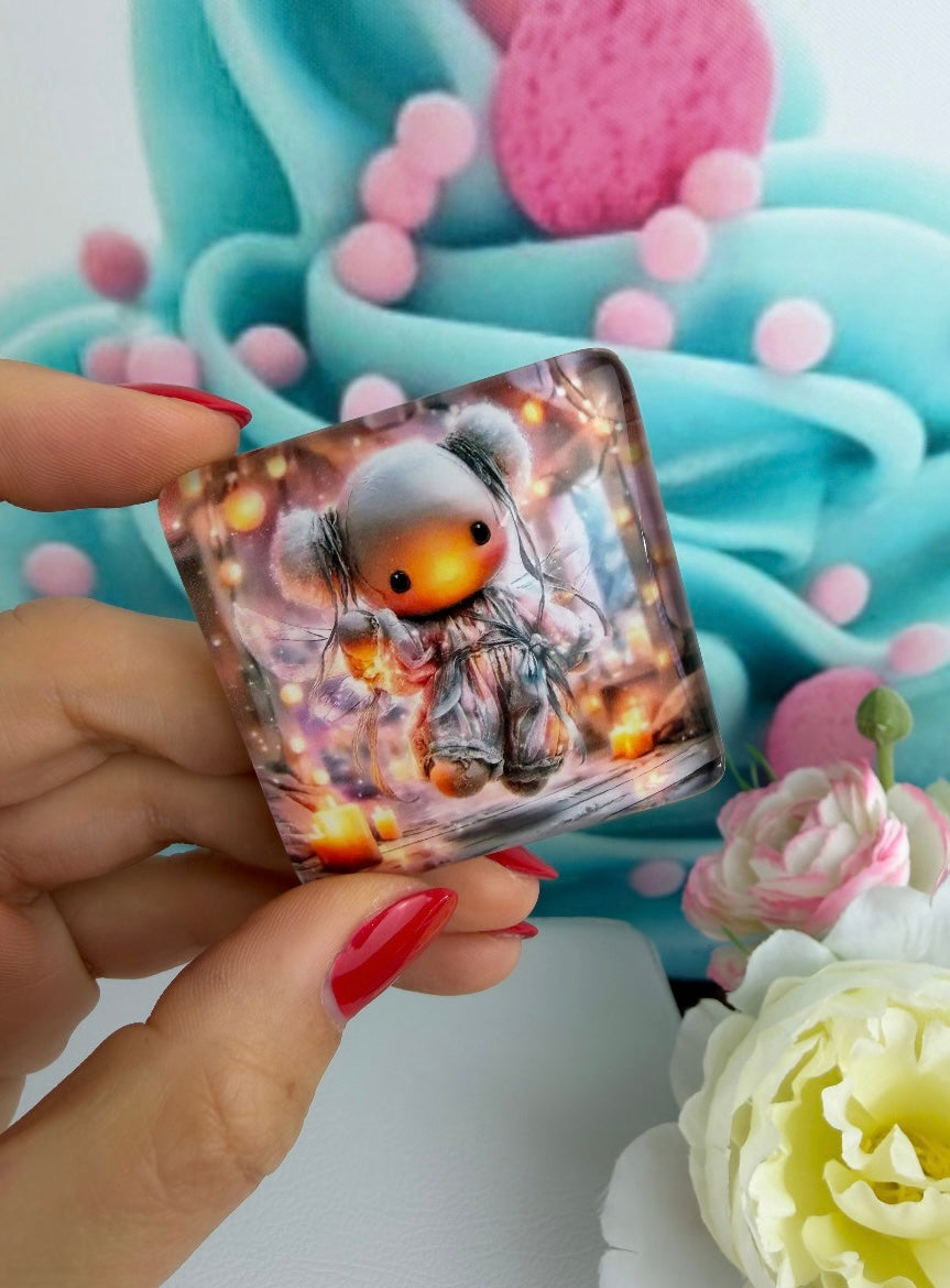 Diamond Painting Cover Minder Halloween "Voodoo Püppchen" (CM)