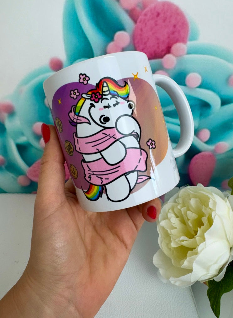 TiniSchnickschnack Pummeleinhorn Sternzeichen "JUNGFRAU" - Tasse 330ml