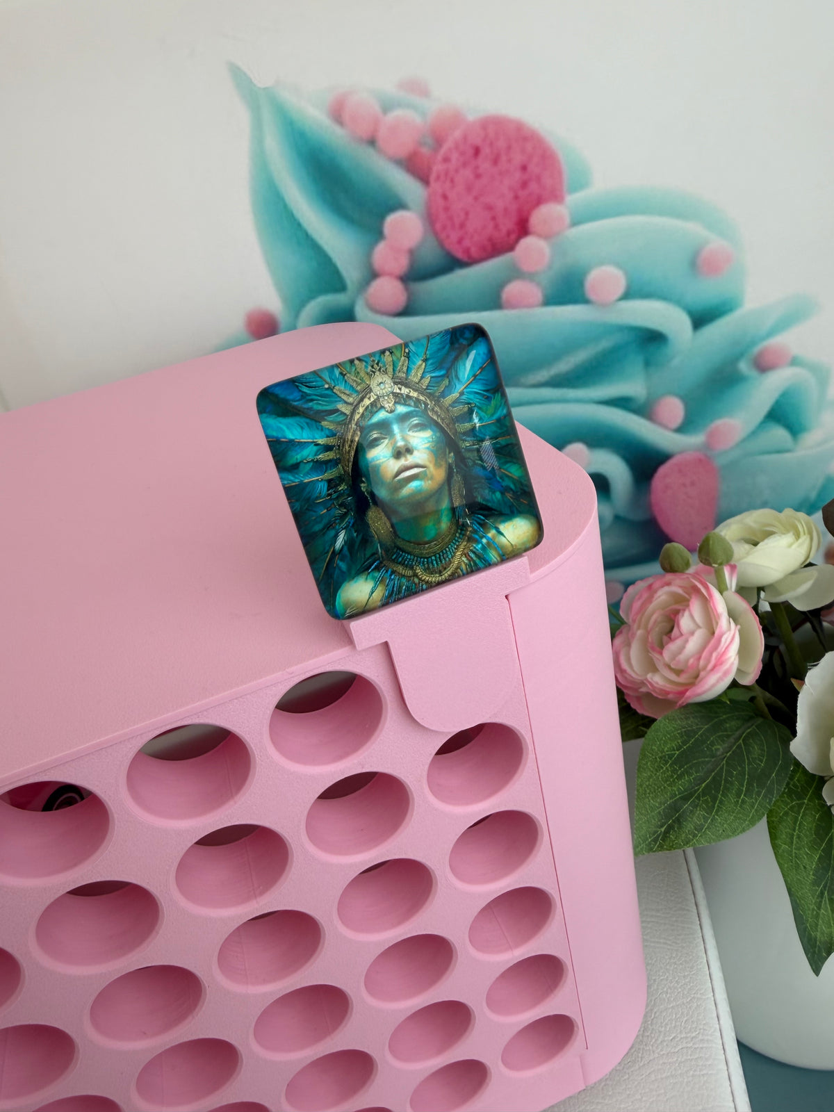 Diamond Painting TiniSchnickschnack "Coverminder Halterung" (für Drehturm 2.0) 3D-Druck