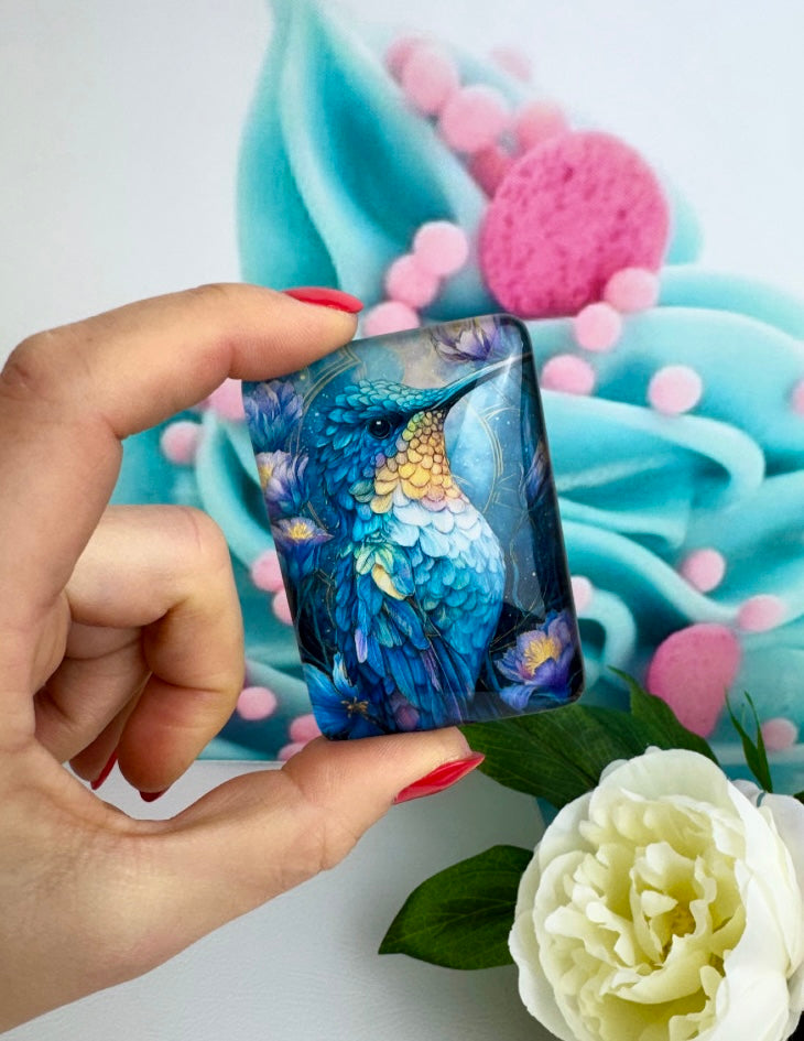 Diamond Painting Cover Minder "Modern Art - Kolibri"  (CM)