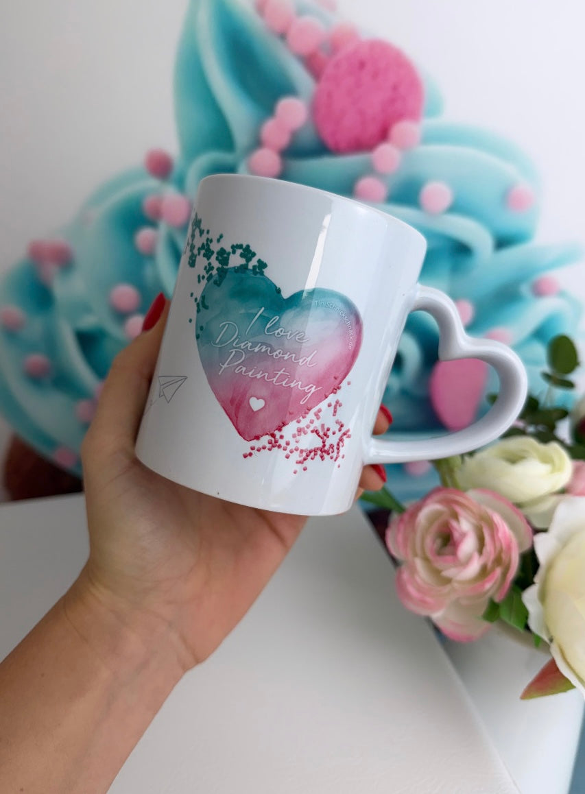 TiniSchnickschnack "I Love Diamond Painting" - Tasse 330ml