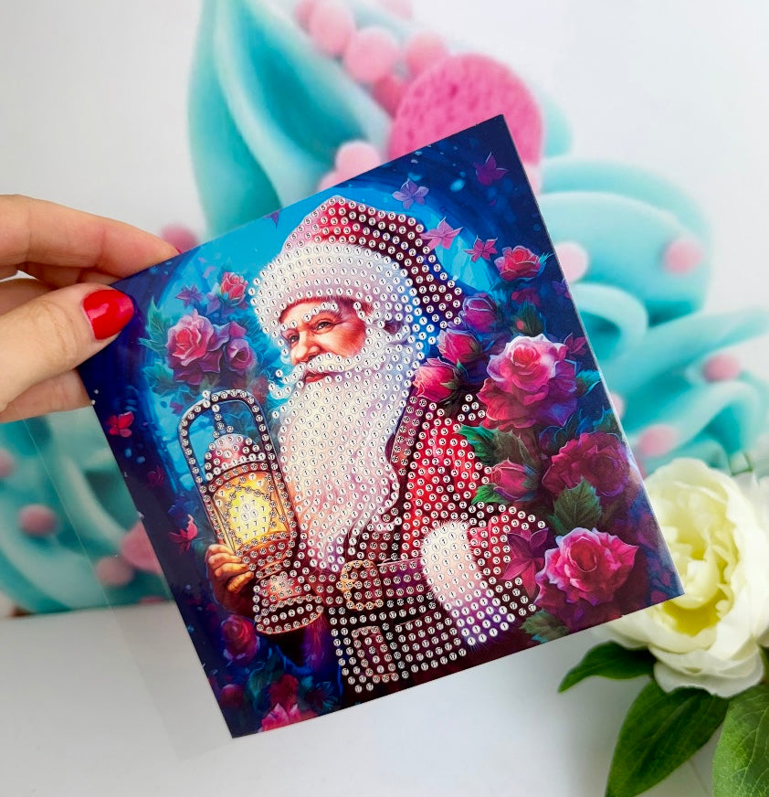 Diamond Painting "XMAS-Grußkarten" 8er Set (K29)