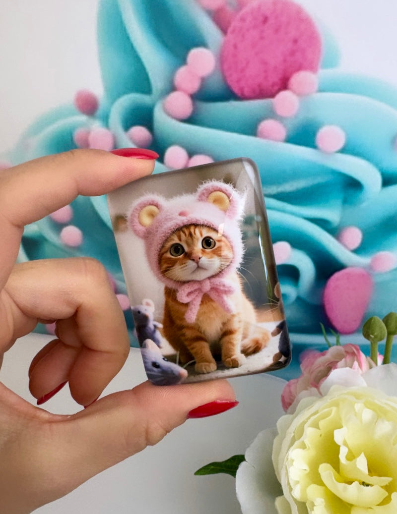Diamond Painting Cover Minder "Teddy Cat" (CM)