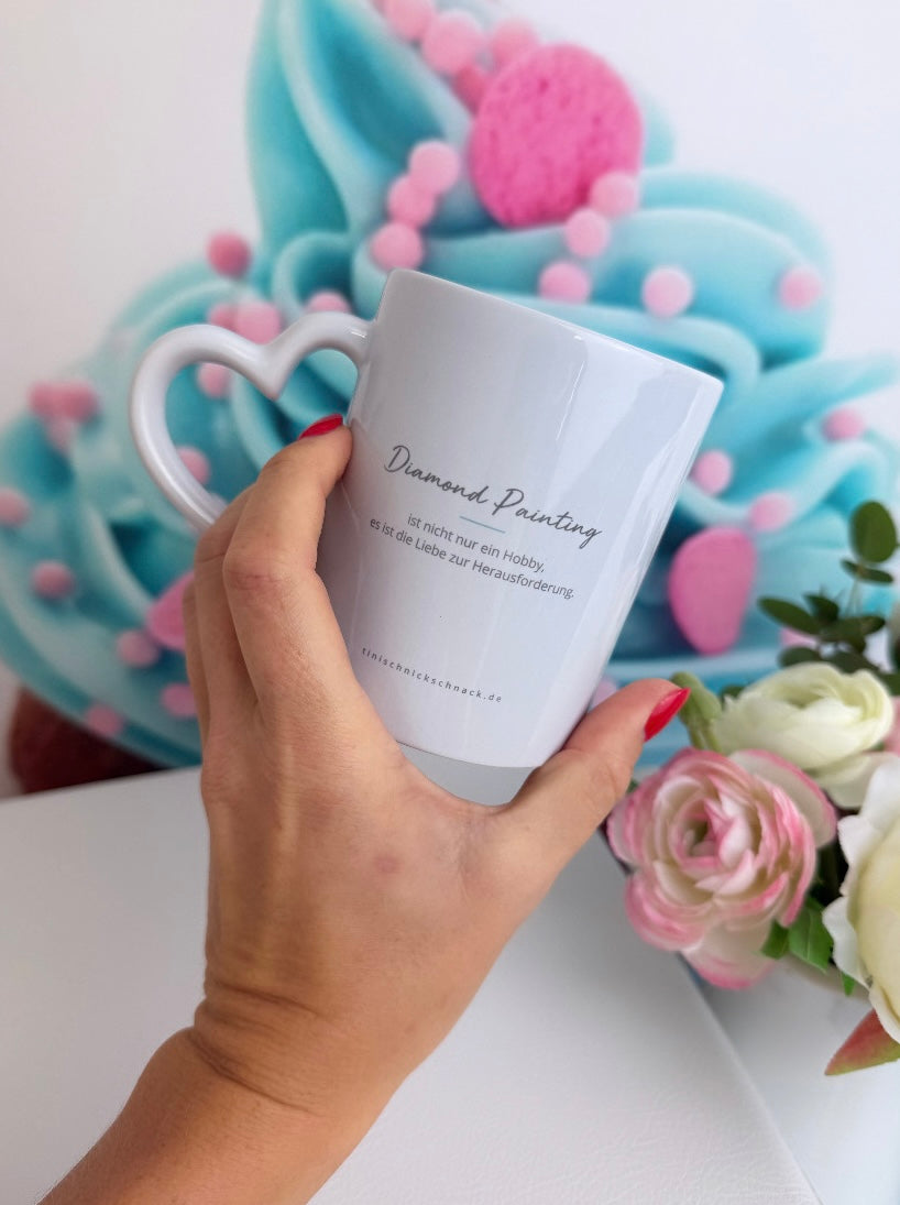 TiniSchnickschnack "I Love Diamond Painting" - Tasse 330ml
