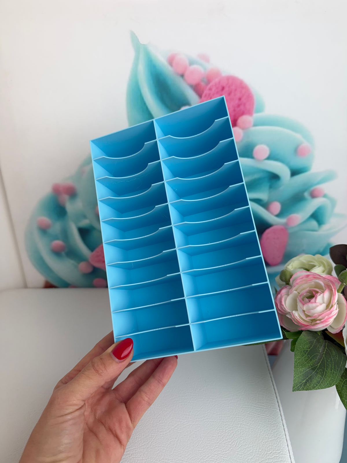 Diamond Painting "Bag-Box" (Aufbewahrung für Steinchentüten - 20 Reihen) 3D-Druck