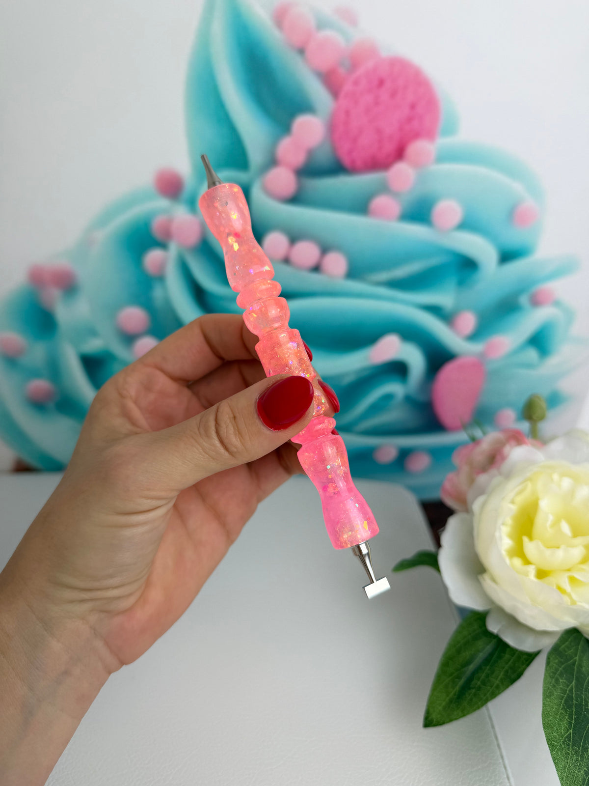 Diamond Painting Stift "Glitterpen" (Schraubgewinde) ohne Aufsatz!