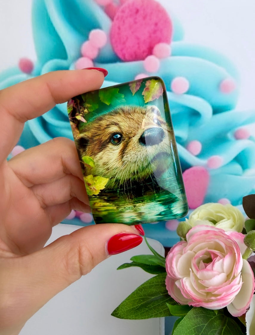 Diamond Painting Cover Minder "Otter-Portrait" (CM)