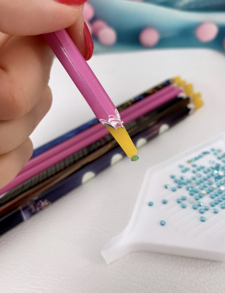 Diamond Painting 2 in 1 "Wachsstift"